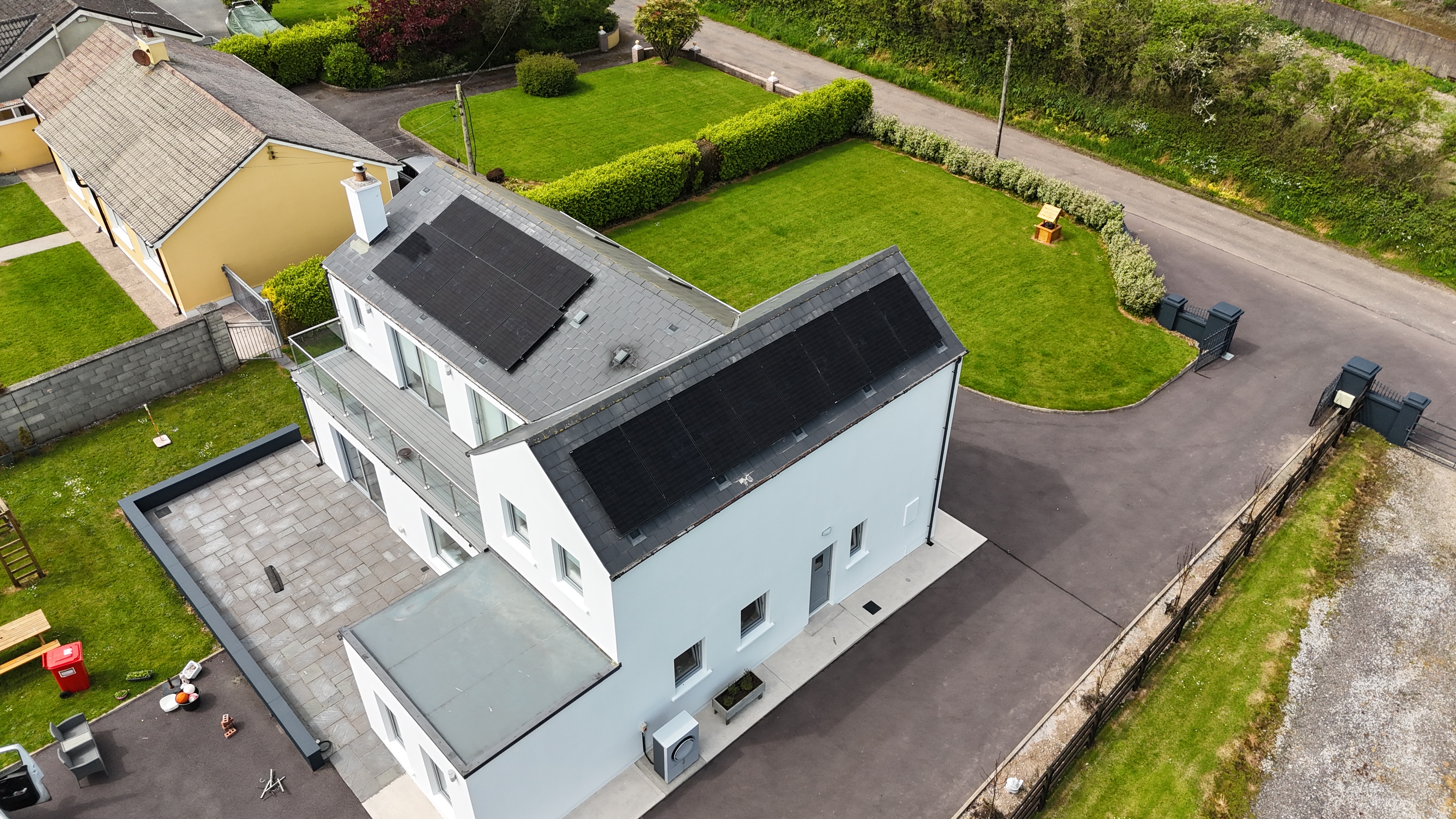 Detached solar install Galway