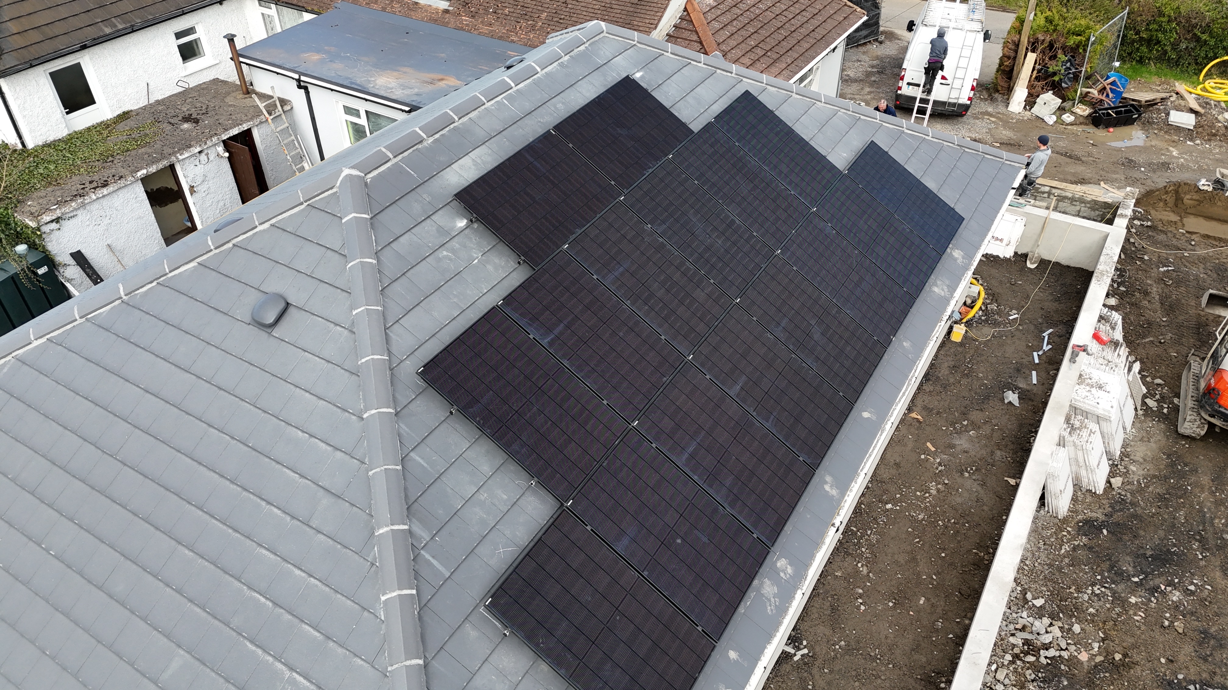 New build solar install Sligo